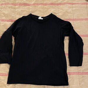 Harvest & Mill Women’s Organic Raglan T in Black, size small